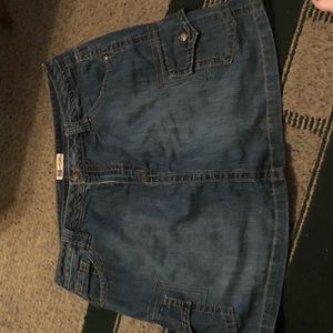 Faded Glory brand size 18w jean skort. NWOT